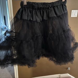 Womens Black tutu